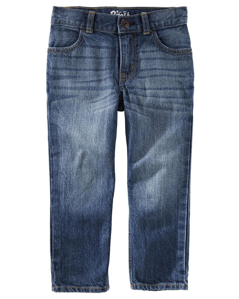 Jeans droit - délavage authentique, image 1 sur 1 diapositives