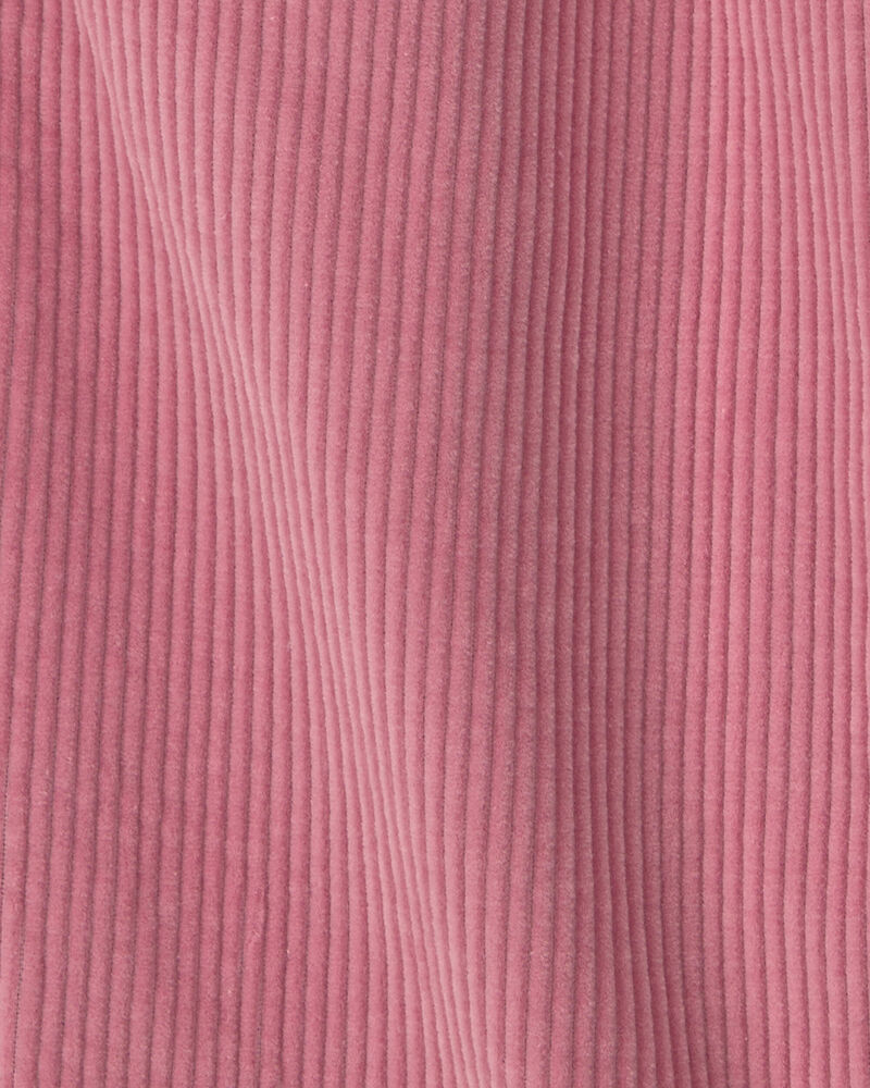 Toute-petit fille - Pantalon &agrave; enfiler en velours c&ocirc;tel&eacute; de coton biologique, image 4 sur 4 diapositives