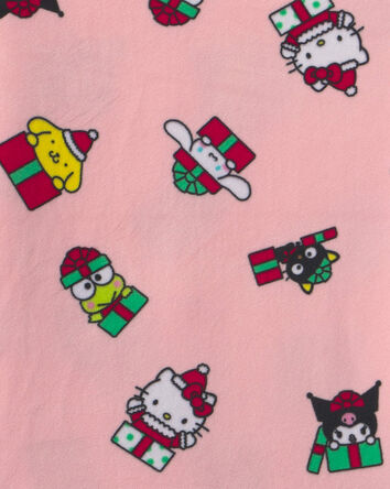 Filles - Pyjama ajust&eacute; 2 pi&egrave;ces en DreamPlush &agrave; motif Hello Kitty de No&euml;l &ndash; Rose, 