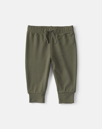 Baby Boy 2-Piece PurelySoft&trade; Hoodie Layering Set - Olive Green, 