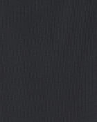 Girls Pull-On Stretch Rib Leggings - Black, image 3 of 4 slides