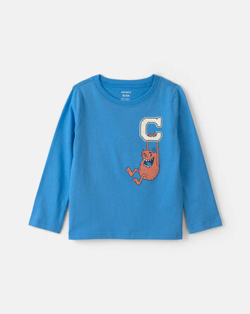 Toddler Boy Monster Long-Sleeve Graphic Tee - Blue, 