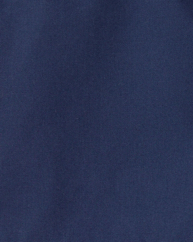 Baby Boy Canvas Shorts - Blue, image 3 of 4 slides