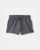Toddler Girl French Terry Shorts - Grey, image 1 of 4 slides