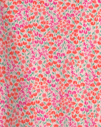 Tout-petit fille - D&eacute;bardeur &agrave; motif floral - Rose, 