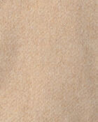 Baby Girl Bow Poplin Jacket - Brown, image 2 of 3 slides