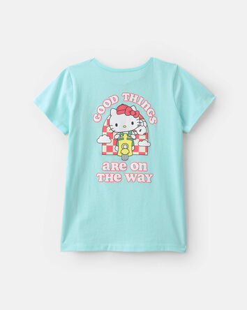Girls Hello Kitty&reg; Graphic Tee - Turquoise, 