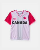 Kids Umbro Canada Soccer Jersey - Red/White, image 1 of 6 slides