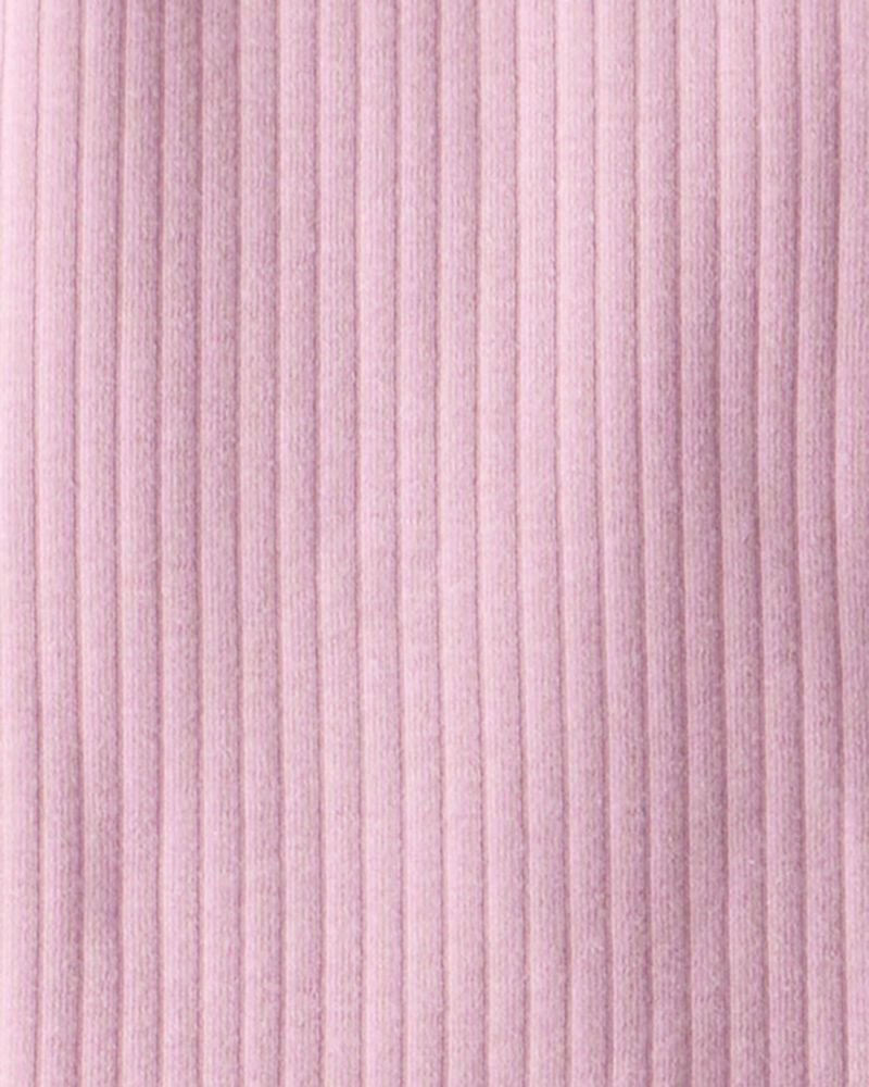 Girls 2-Piece Long-Sleeve Tee & Pant Set - Pink, image 3 of 4 slides