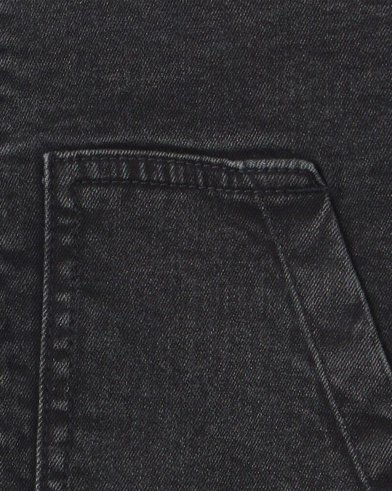 Tout-petit gar&ccedil;on &ndash; Blouson d&rsquo;&eacute;curie utilitaire &ndash; Noir, image 2 sur 2 diapositives