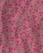 B&eacute;b&eacute; fille - Ensemble 2 pi&egrave;ces PurelySoft cache-couche manches longues et pantalon &agrave; motif floral &ndash; Rose, image 4 sur 4 diapositives