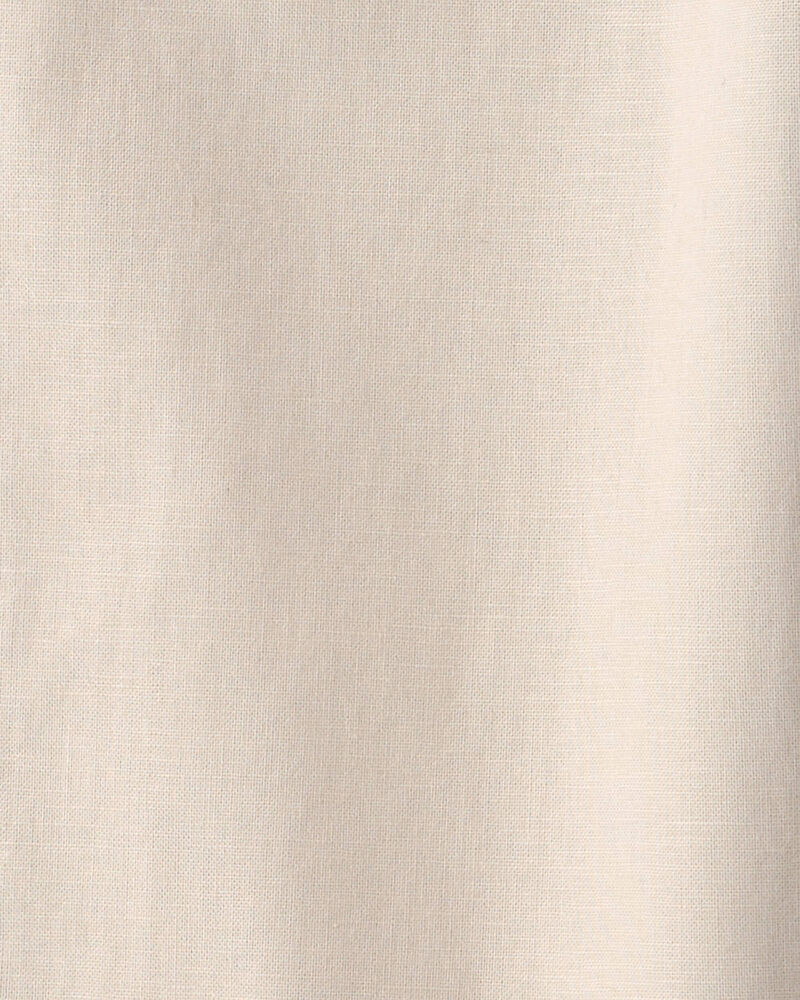 Boys Linen Pants Made with Organic Cotton, image 4 of 5 slides