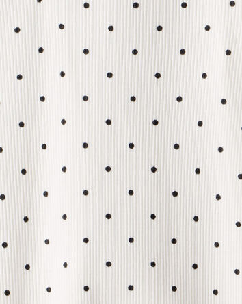 Toddler Girl 2-Pack Bow Print Cotton Long-Sleeve Tops, 