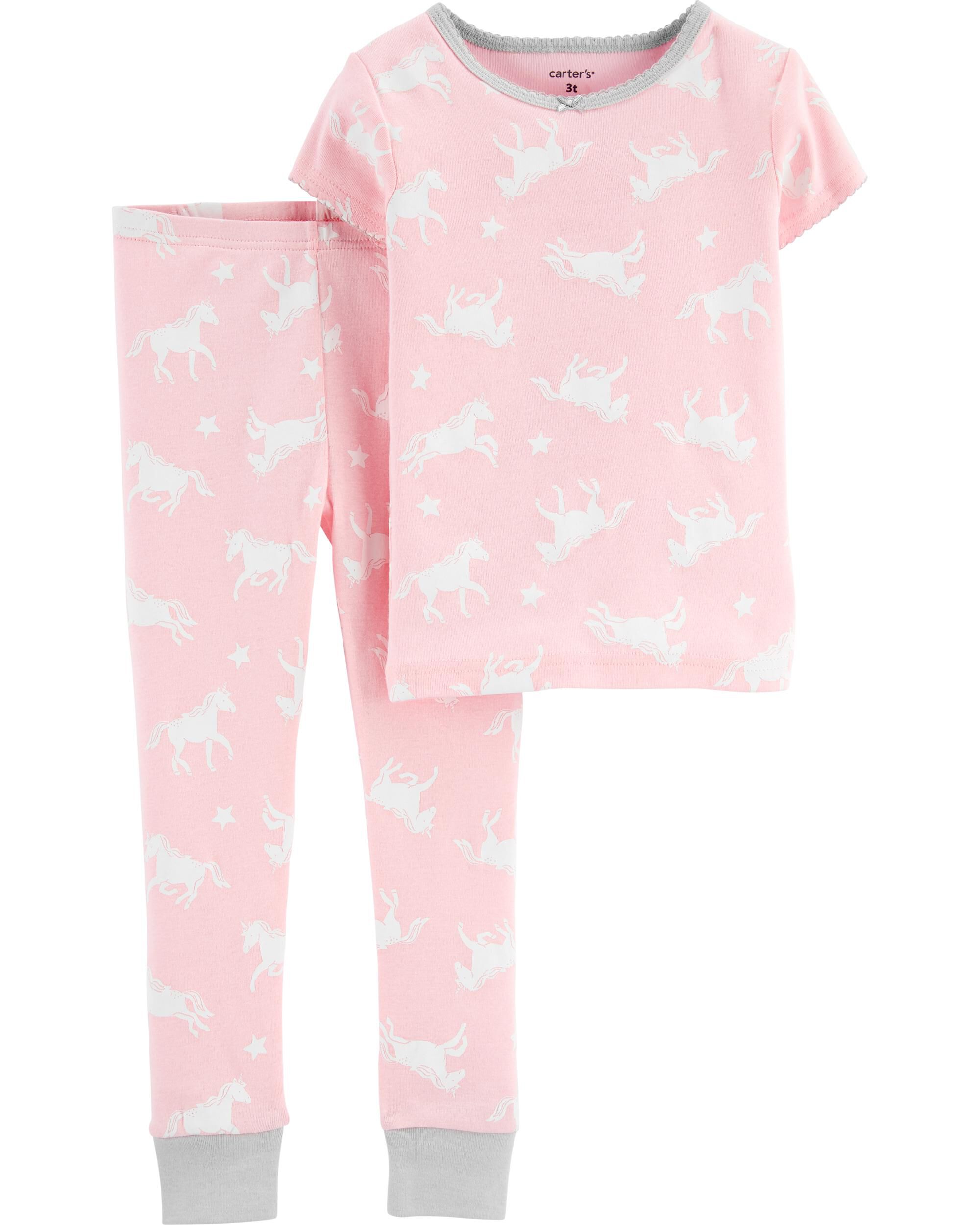 Toddler Girl 2 Piece Unicorn Snug Fit Cotton Pjs Carter S