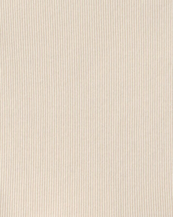 Girls Rib Tank Top - Cream, 