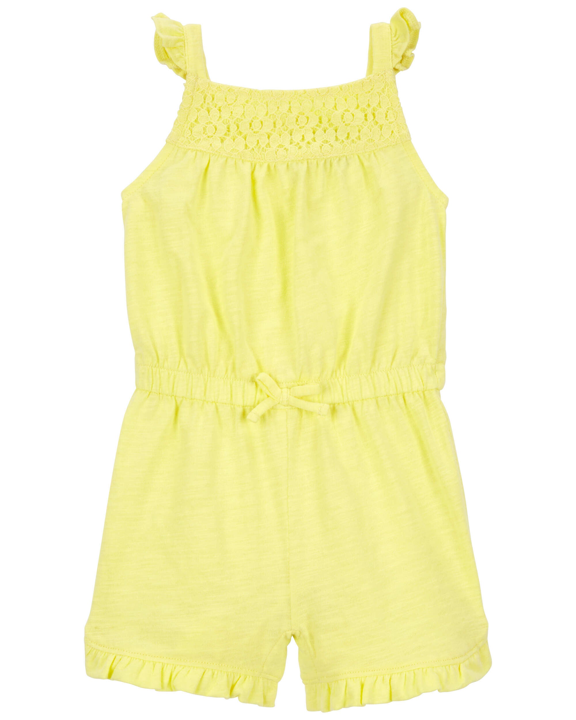 Carter's yellow romper store