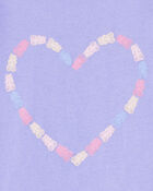 Toddler Gummy Bear Heart Graphic Tee, image 2 of 3 slides