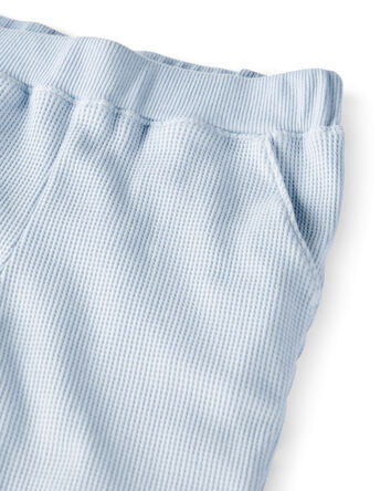 Baby Boy 2-Piece Organic Cotton Waffle Knit Set, 