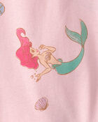 Toddler Girl Disney&copy; The Little Mermaid Graphic Tee - Pink, image 2 of 3 slides
