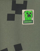 Boys Minecraft&reg; Pullover Sweatshirt - Green/Black, image 2 of 2 slides