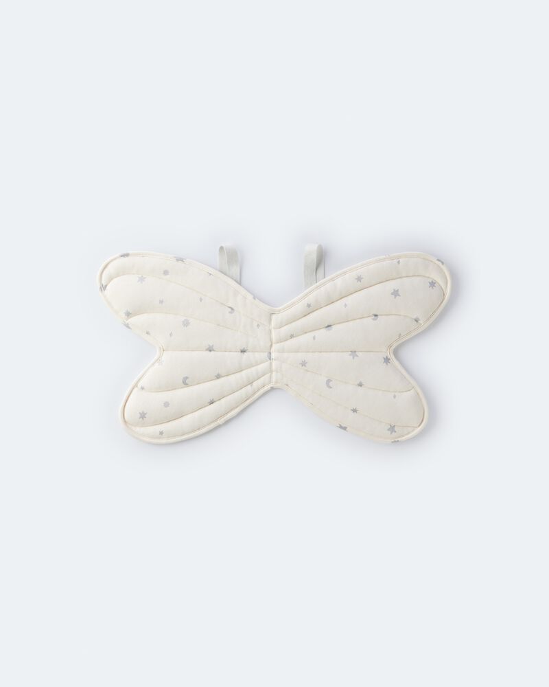 Toddler Girl Celestial Dress Up Wings - Cream/Silver, image 5 of 7 slides