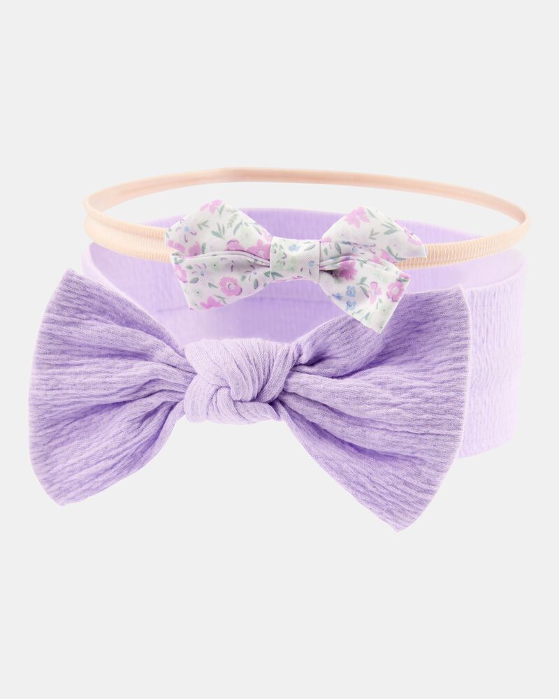 Baby Girl 2-Pack Headwraps, image 1 of 1 slides