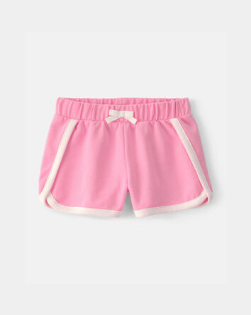 Tout-petit fille - Short de sport en jersey bouclette - Rose, 