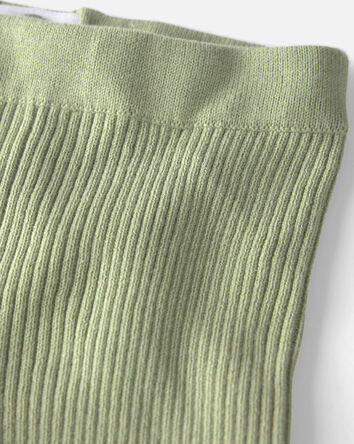 Baby Girl 2-Piece Organic Cotton Sweater Knit Top & Pant Set, 
