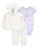 Blanc/Mauve