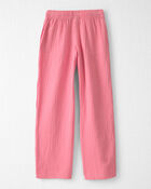 Girls Organic Cotton Gauze Pants, image 3 of 5 slides