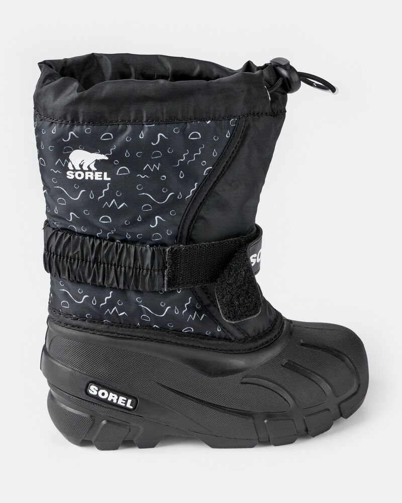 Youth SOREL Flurry&trade; Boot - Black, image 3 of 5 slides