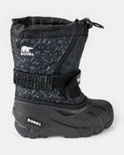 Youth SOREL Flurry&trade; Boot - Black, image 3 of 5 slides