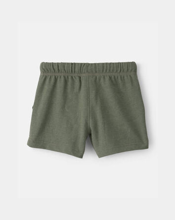 B&eacute;b&eacute; gar&ccedil;on - Shorts en Jersey bouclette - Vert, 