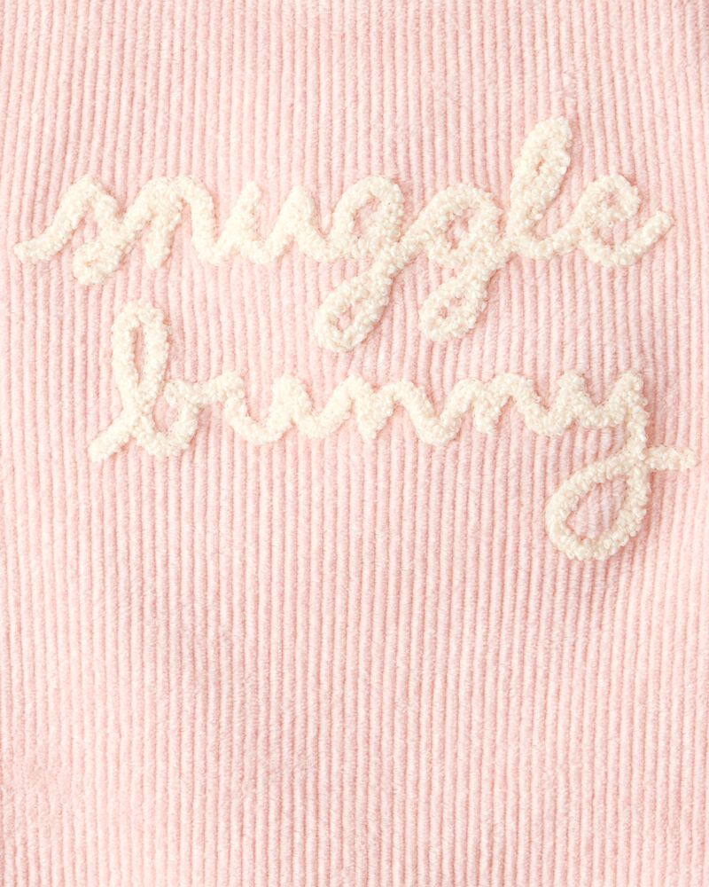 Baby Girl Snuggle Bunny Pullover Sweatshirt - Pink, image 3 of 4 slides