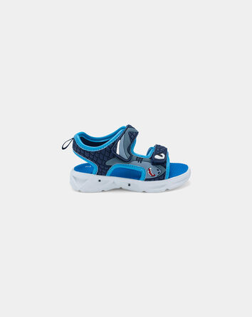 Toddler Boy Shark Light Up Sandals - Blue, 