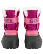 Girls SOREL Snow Commander&trade; Winter Boot, image 1 of 2 slides