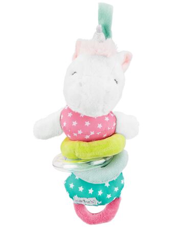 Baby Unicorn Baby Rattle Toy, 