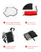 Station à langer portable Envi Luxe Pronto® Signature - Noir éco, image 3 sur 14 diapositives