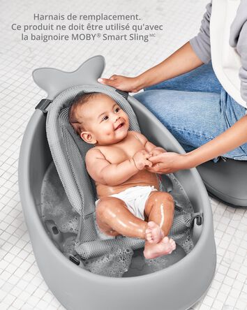 Baignoire 3 étapes MOBY® Smart SlingMC - Gris, 