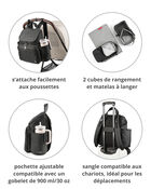 Sac &agrave; dos &agrave; langer Forma Next - Gris , image 4 sur 7 diapositives