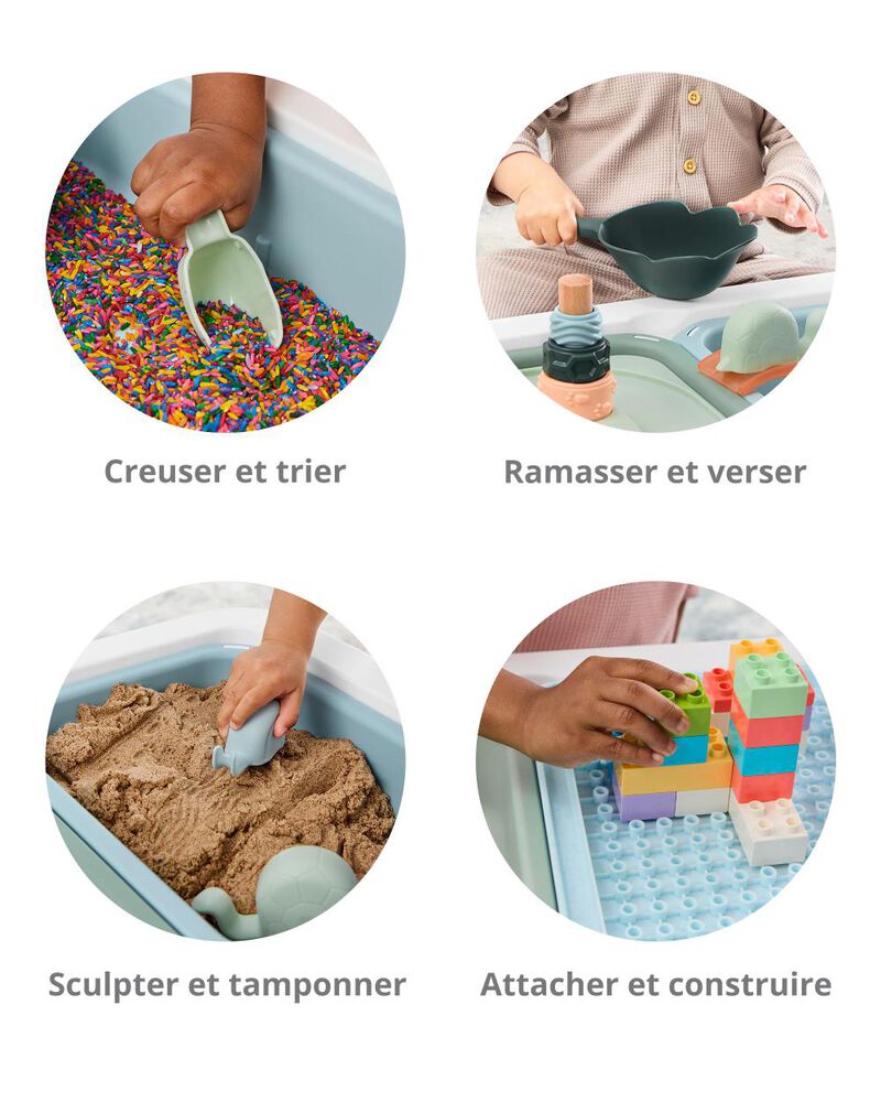 Table sensorielle 3 en 1 pour tout-petits Discoverosity, image 6 sur 13 diapositives