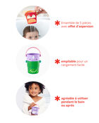 Jouet de bain pour b&eacute;b&eacute;s Zoo seaux &agrave; empiler et &agrave; verser, image 3 sur 6 diapositives
