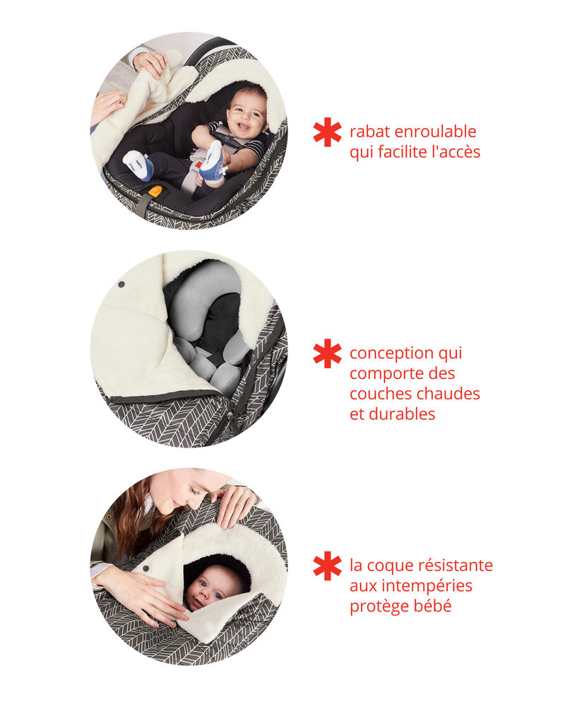 Recouvrement pour siège d’auto STROLL & GO , image 3 sur 5 diapositives