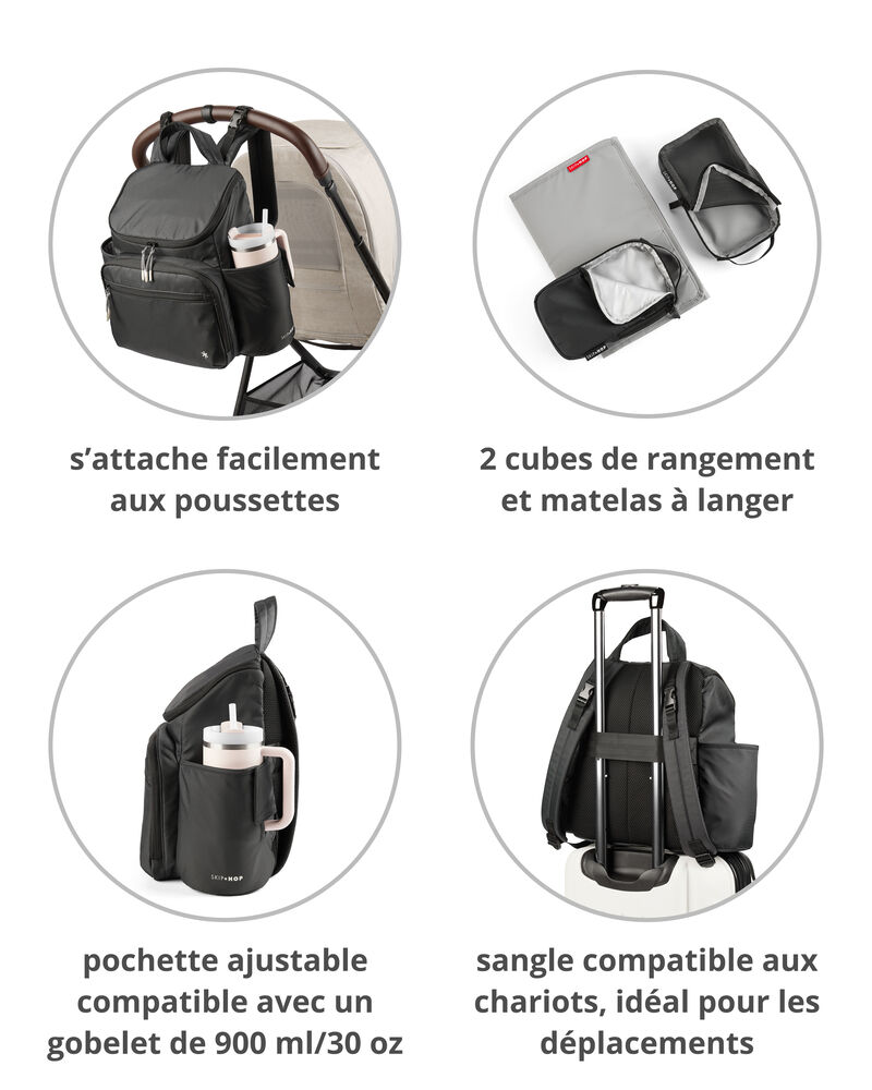 Sac &agrave; dos &agrave; langer Forma Next - Avoine, image 4 sur 7 diapositives