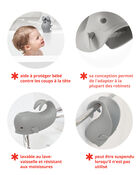 Couvercle de bec de robinets Moby - Gris, image 3 sur 8 diapositives