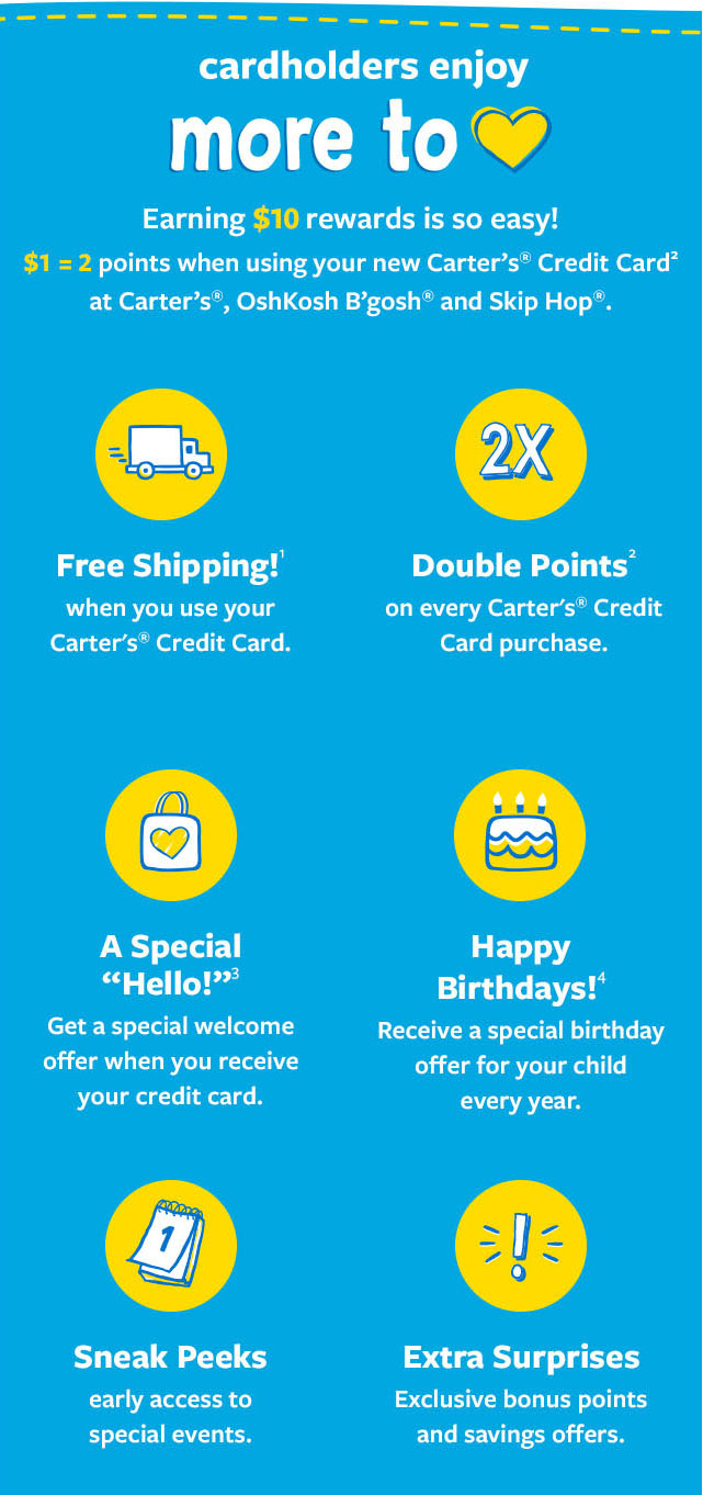 Carter's® Credit Card