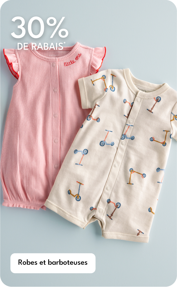Robes et barboteuses