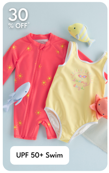 30%  off* | UPF 50+ Swim