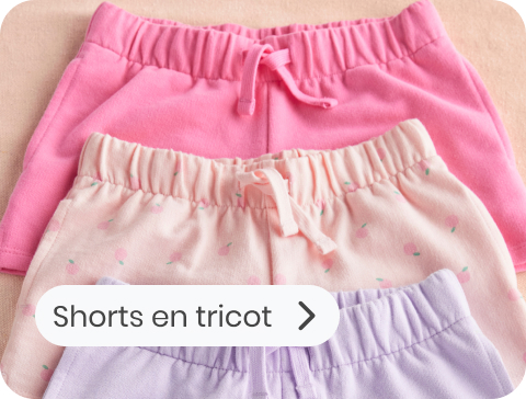 Shorts en tricot