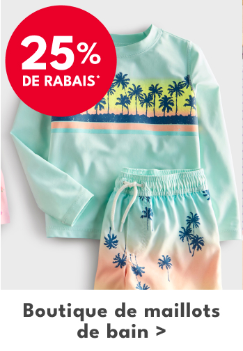 25% DE RABAIS* | Boutique de maillots de bain >